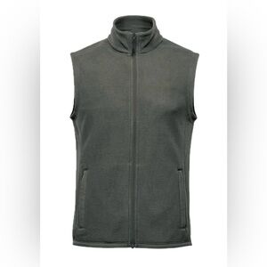 NWT. St. John’s Bay Fleece Zip Vest. Men’s medium.